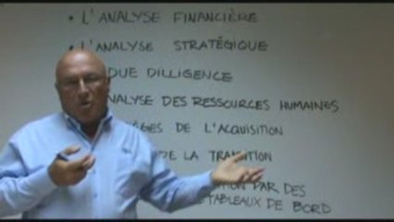 Achat d'entreprise partie 1/2