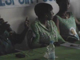 Mr KAFANA parle aux Amazones d'Alassane OUATTARA de Yopougon