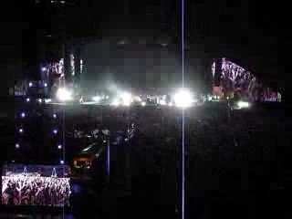 Coldplay (live) début du concert parc des princes