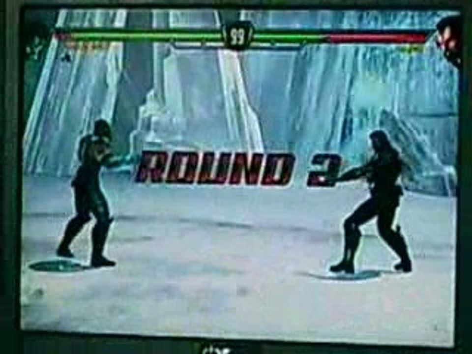 Mortal Kombat VS DC- Sub Zero VS Kano