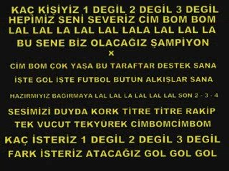 GALATASARAY, CIMBOM, GS, Aykut, Bu, MARSI, SENDE, EZBERLE