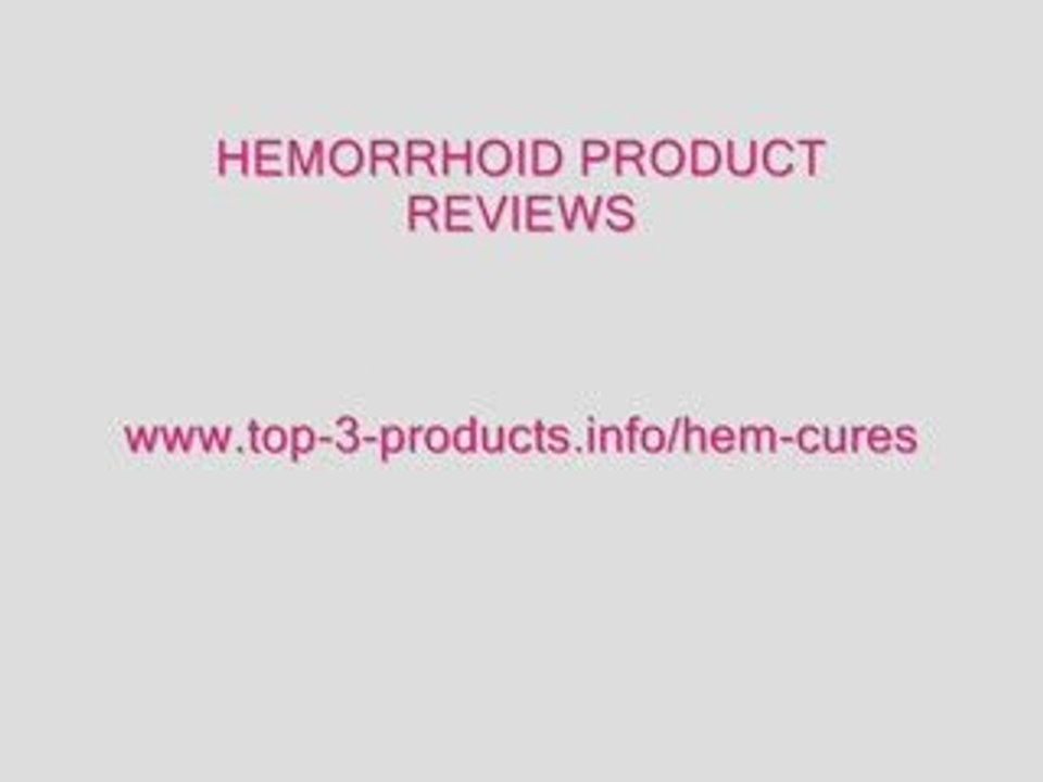 How to Cure Hemorrhoids : Advanced Treatments