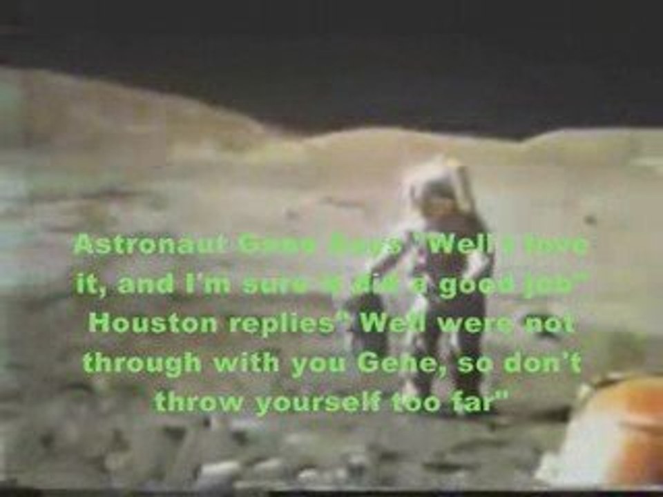 Moon Landing Hoax -Lunar Rover Ran on Fuel -Exhaust Farts