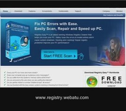 Registry Cleaner for Windows Vista, XP, 2000, 98
