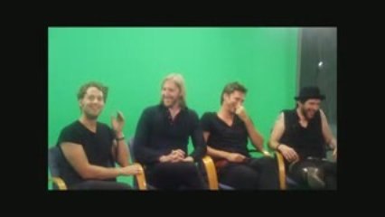 Officer Kicks introduce themselves at The Kraken Video shoot