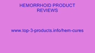 Herbal Cure for Bleeding Hemorrhoids - Remedy for Piles