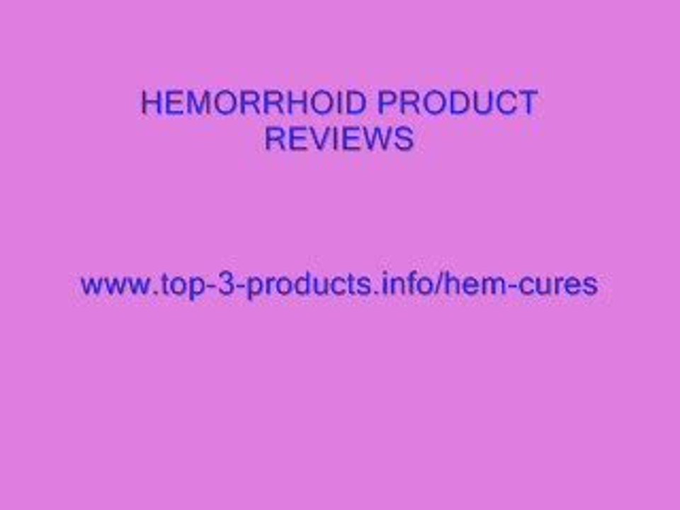 Herbal Cure for Bleeding Hemorrhoids - Remedy for Piles
