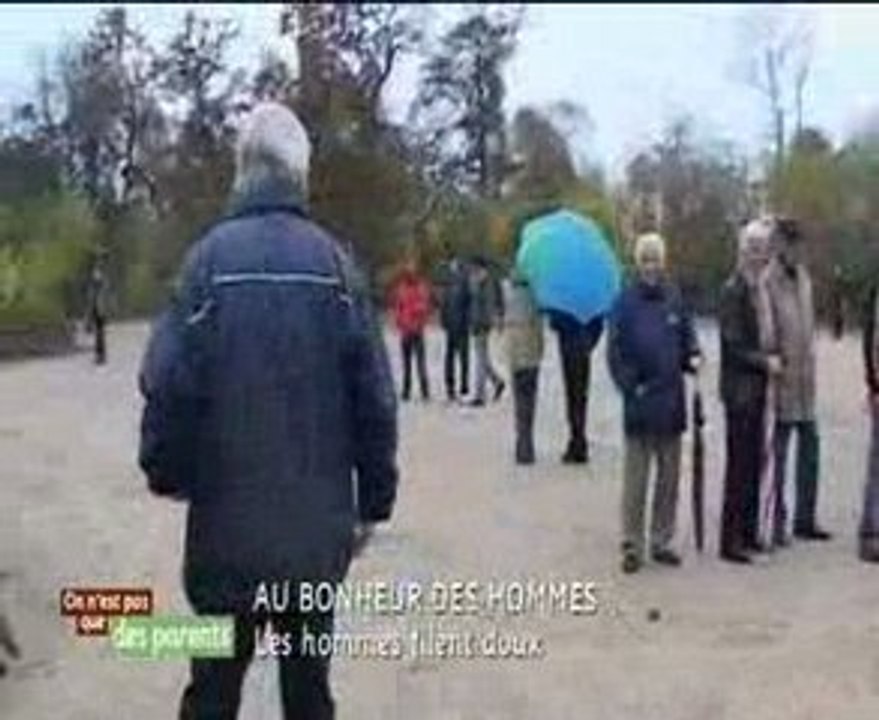 Les hommes filent doux
