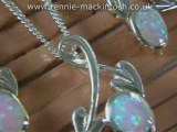 Silver Charles Rennie Mackintosh Jewellery Set DSG179