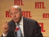 Laurent Fabius sur RTL