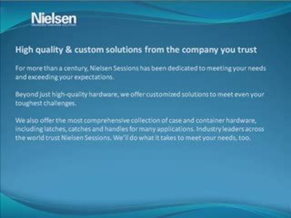 Nielsen Hardware - Custom Handles & Latches