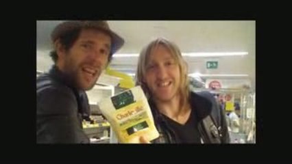 Officer Kicks in Dublin. At Olympia Theatre and... Tescos!