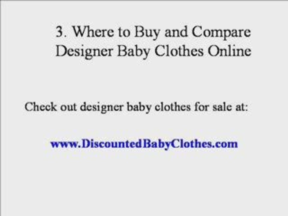 designer baby clothes online