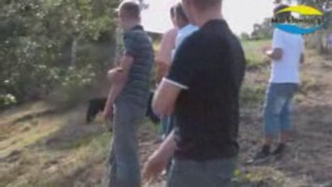 Dożynki 2009 Wyścigi konne cz 1