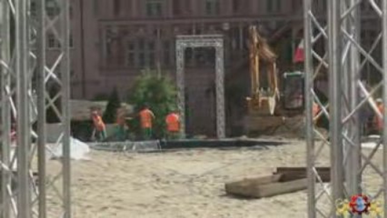 Mulhouse Naissance d'un Jardin Ephemere Place de la Reunion