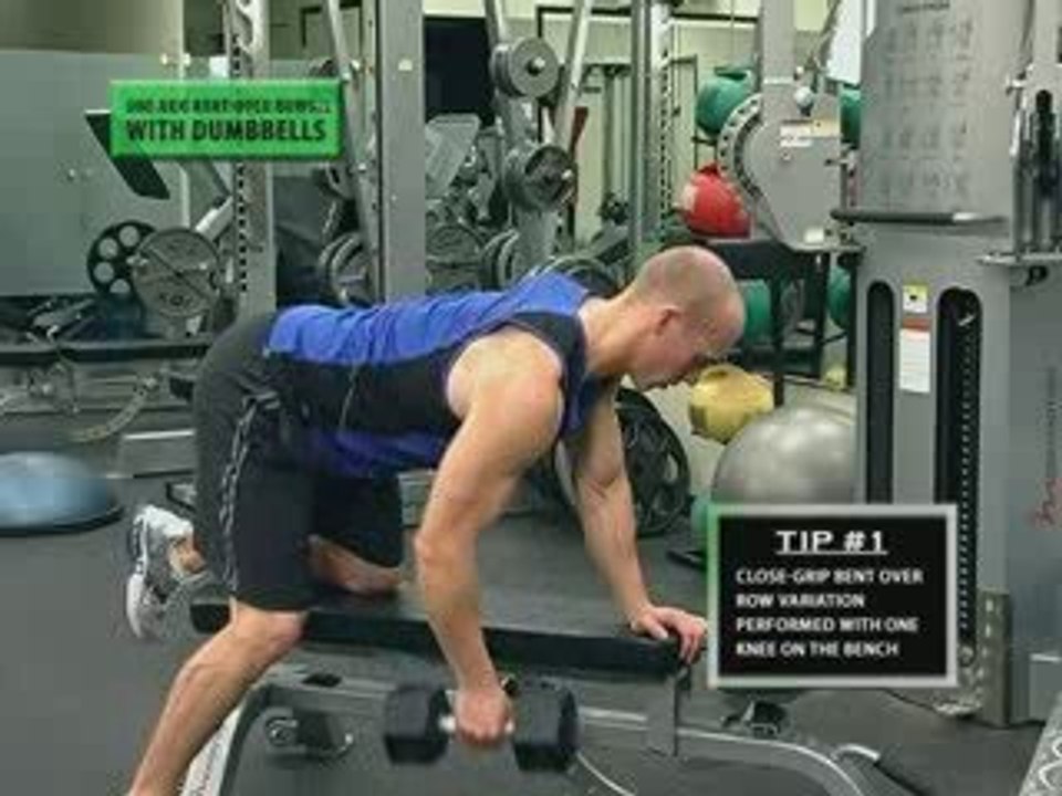 One Arm Bent Over Row | Back Exercise