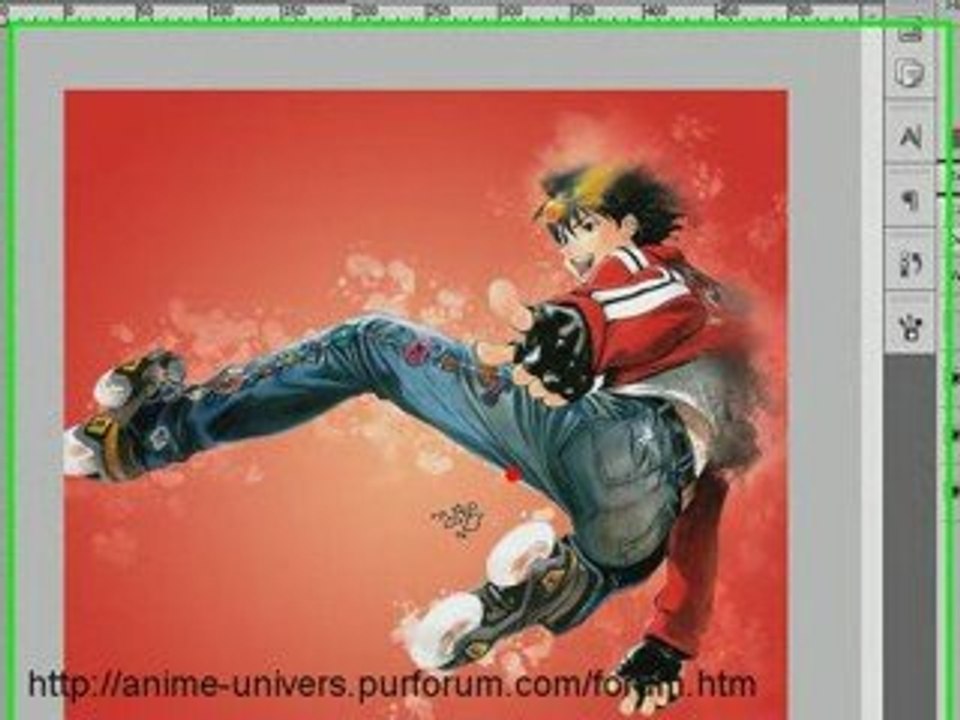 Photoshop - Smudge et incrustation