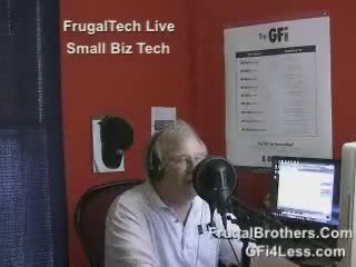 FrugalTech-Live  Steve Hampton interview - 1 of 3
