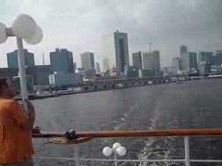 balade en yacht sur la baie de Tokyo