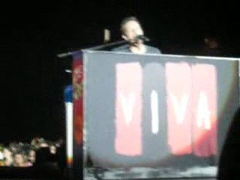 Coldplay 7 septembre 2009 Parc des princes