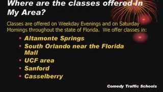 Comedy Traffic School Orlando faq1-1