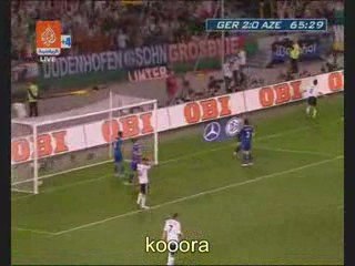 Germany vs Azerbaijan (4:0) September 9, 2009 - 2010 WC Qual