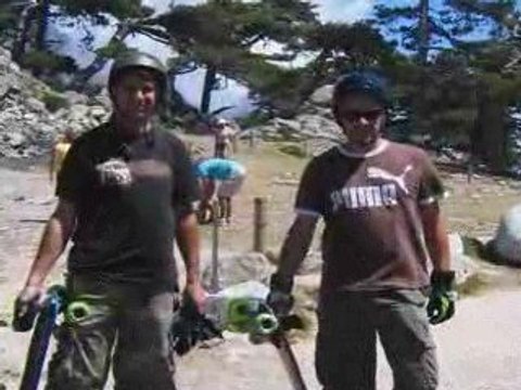 Freebord Aiguilles de Bavella Corsica