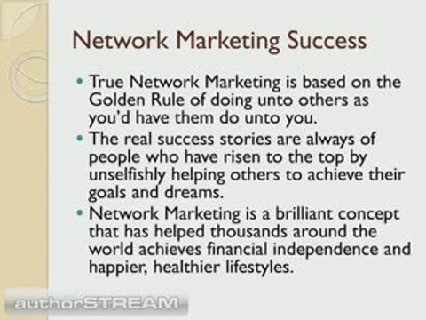 Network Marketing vs. Pyramid Scheme