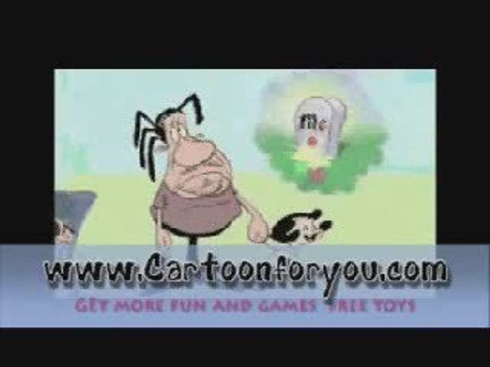 FUNNY cartoon Poor stick man