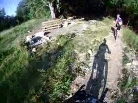 descente vtt du lac noir ( go pro hero )
