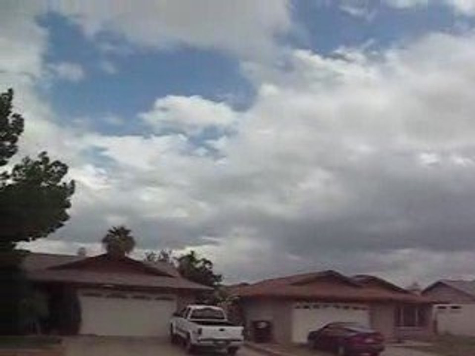 A storm coming in