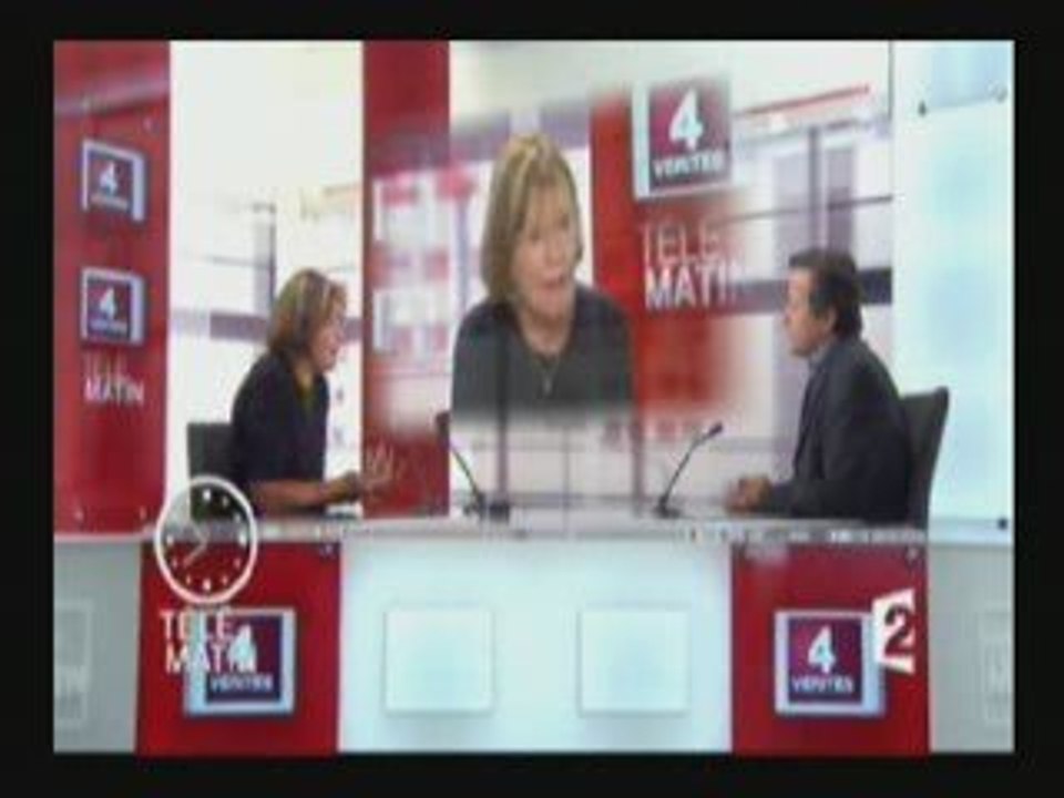 France 2 - Les 4 Vérités avec Marie-George Buffet