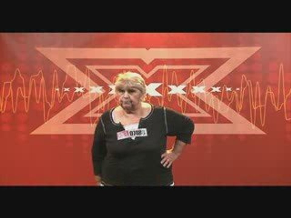 X factor - Teasing Mémé Loubard