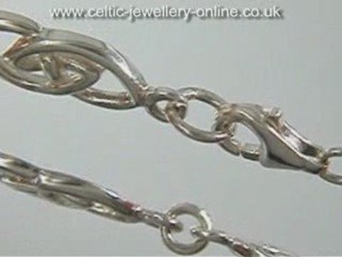 Sterling silver Celtic bracelet DSG196