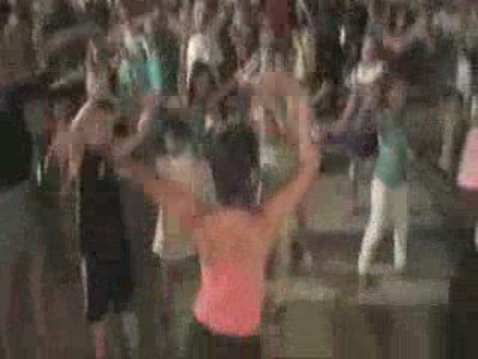 Danse animation Camping Le Soleil Argeles Aout 2009