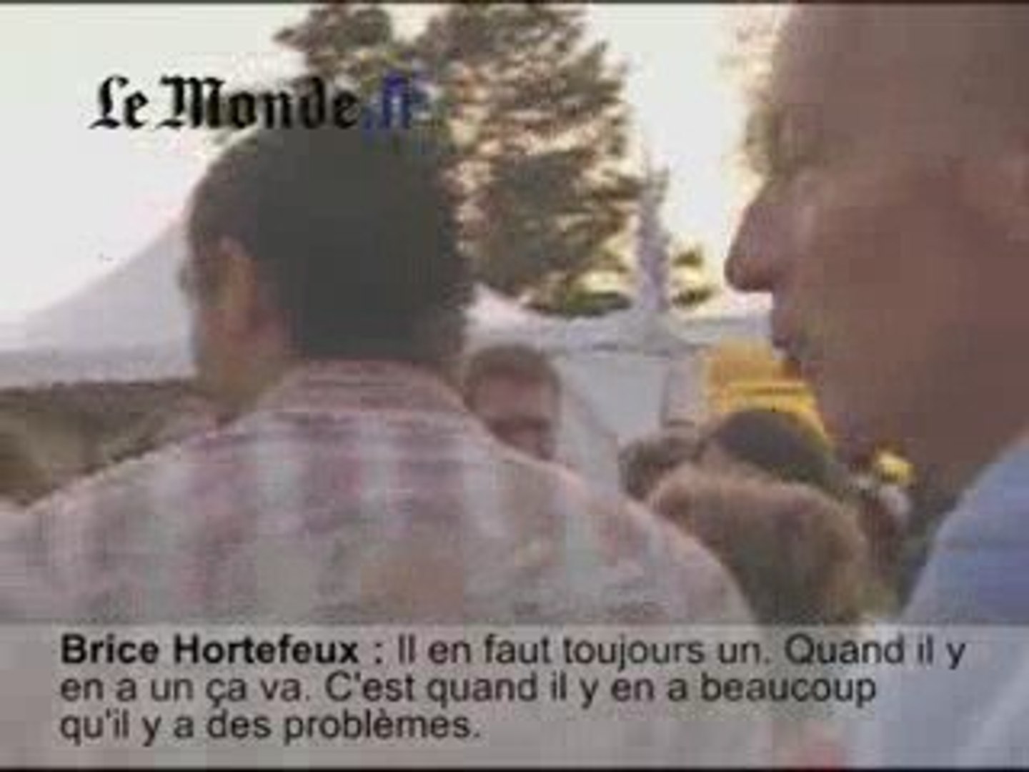 Comment On Dit En Arabe ça Va Quand Brice Hortefeux dérape - Vidéo Dailymotion
