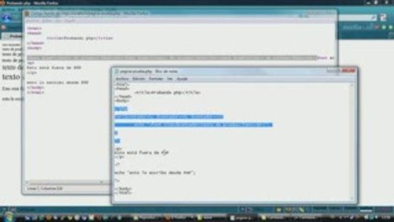Conceptos generales de PHP