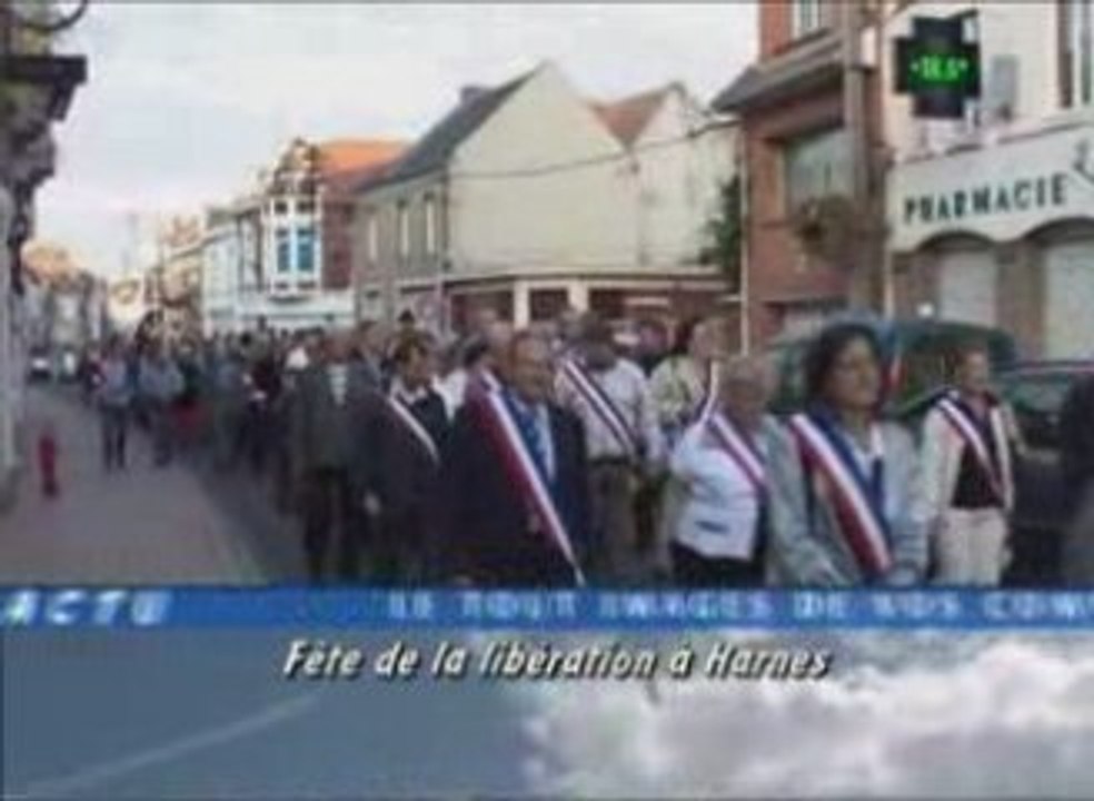 Fil de l'Actu fête de la Liberation à Harnes