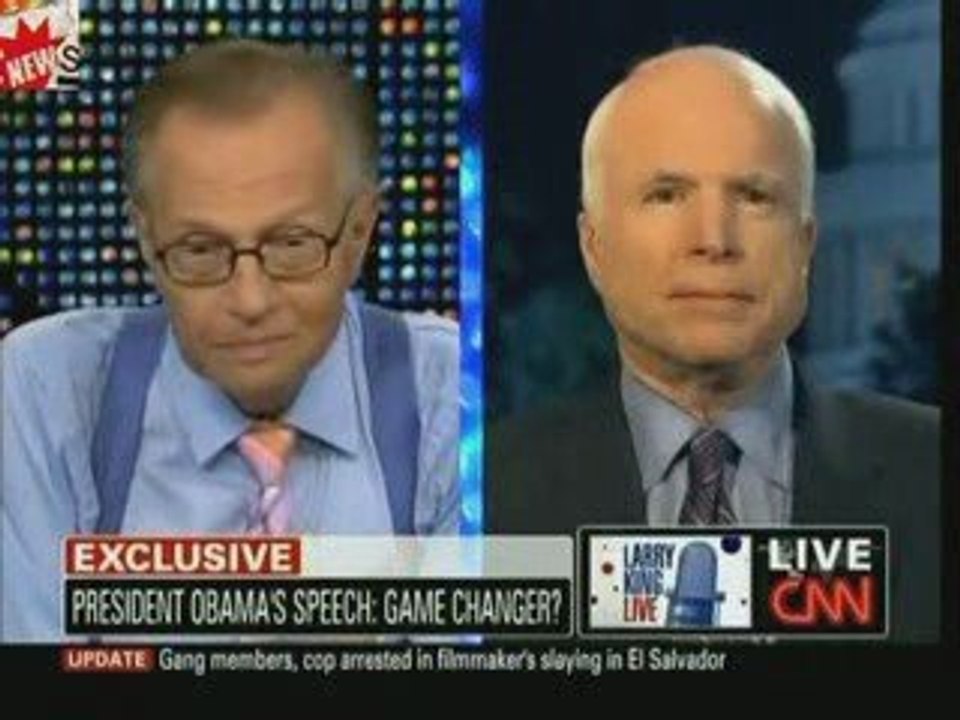 Sen McCain: Rep Joe Wilson's Yelling Lie To Obama Was ...