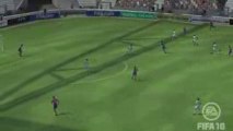 But magnifique sur fifa 10 avec le barçelone contre om