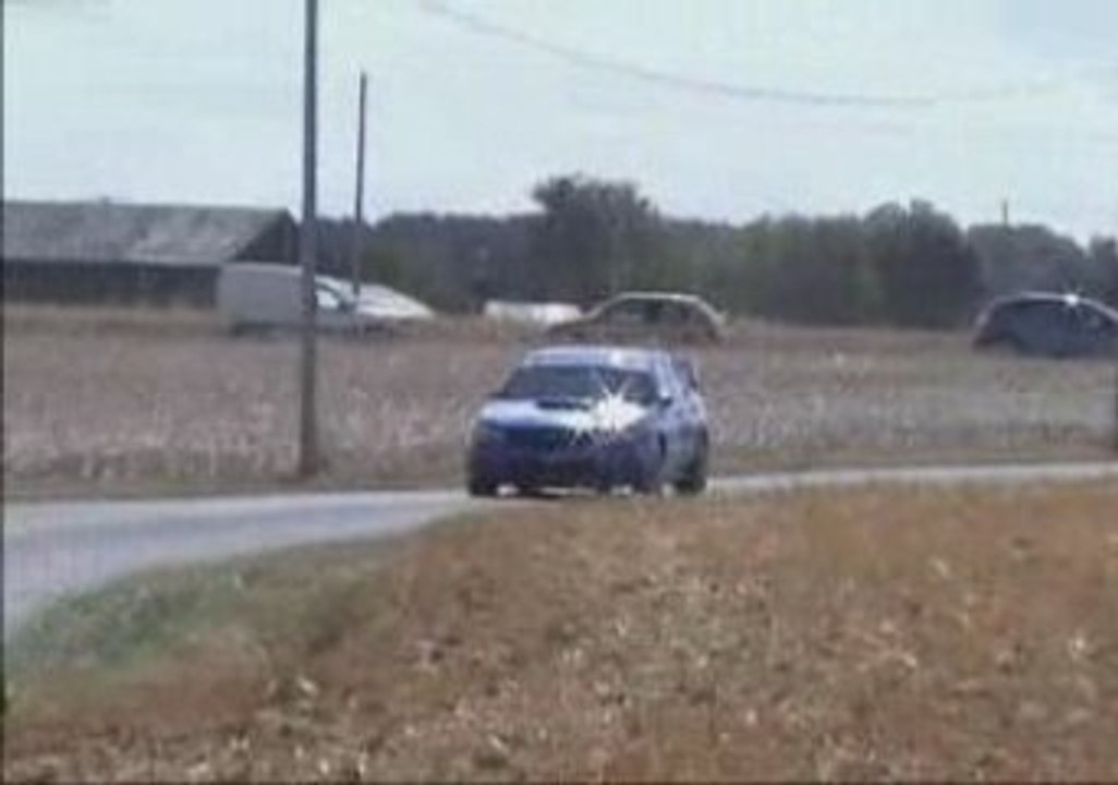 Rallye coeur de france 2009 ES 9 Poste 142