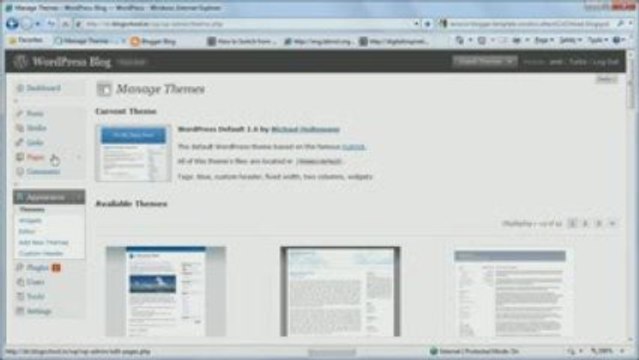 Move Blog from Blogger to WordPress - Video Tutorial