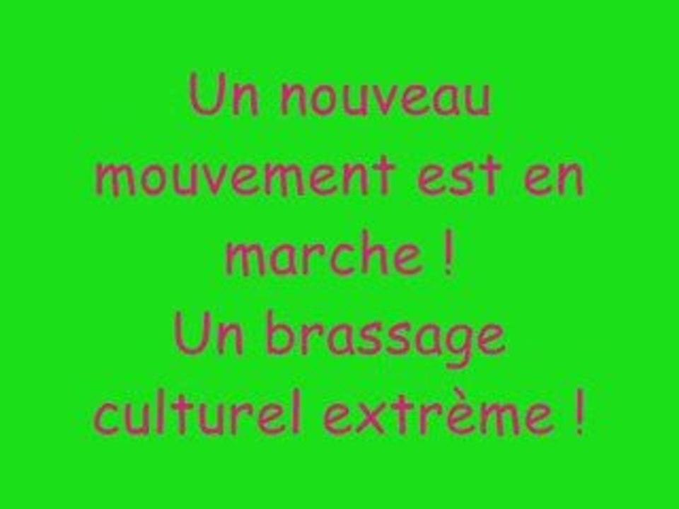 La teucktonik : nouveau mouvement culturel.