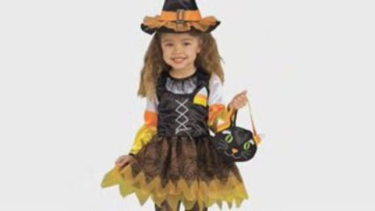 Candy Corn Witch Halloween Costume