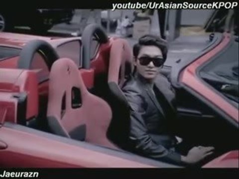lee min ho feat sandara Park (kiss) cass beer 2