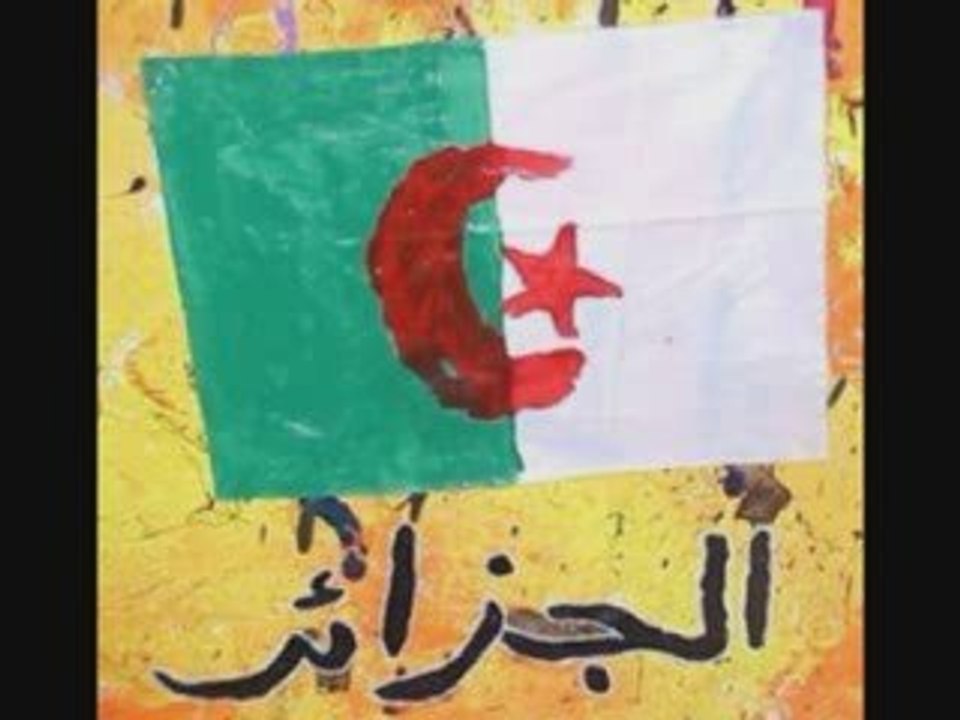 l'équipe National Algérienne ' 1 2 3 Viva l'Algérie '