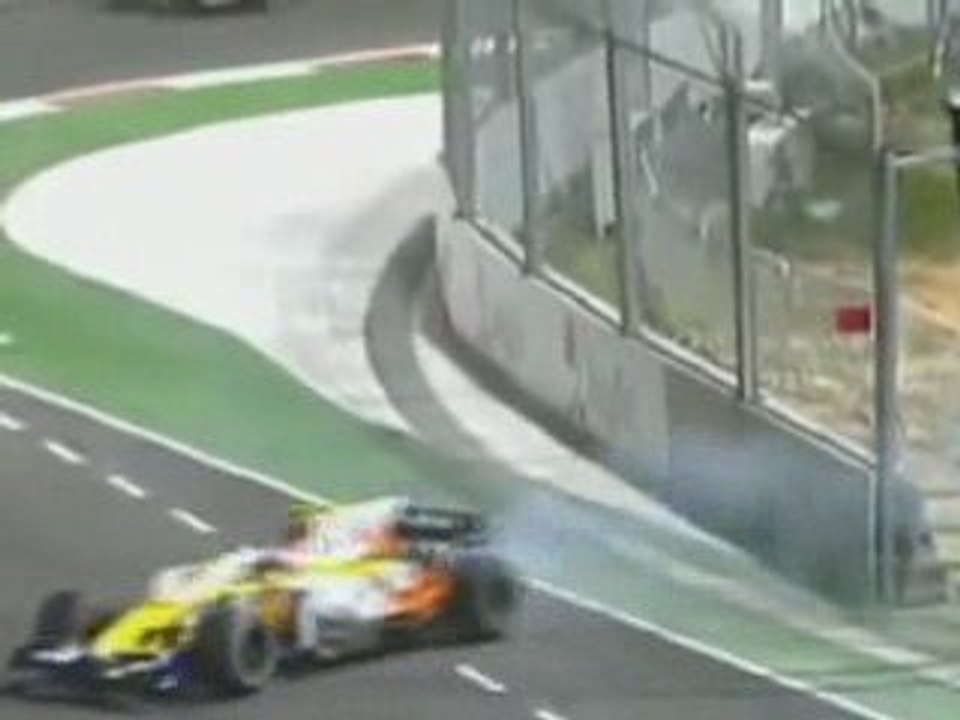 Accident Piquet Singapur 2008