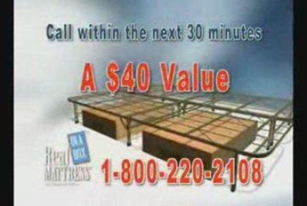 Real Mattress In A Box!