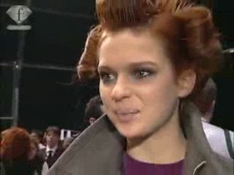 Models Elise Crombez Fall/Winter 2005-2006