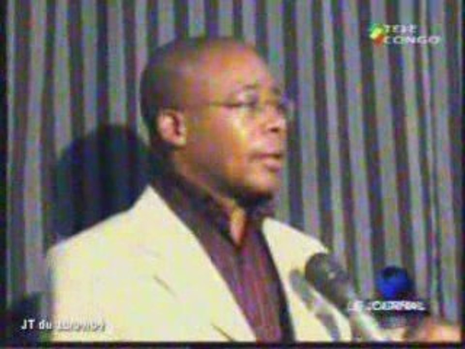 Coussoud Mavoungou visite Télé Pointe-Noire